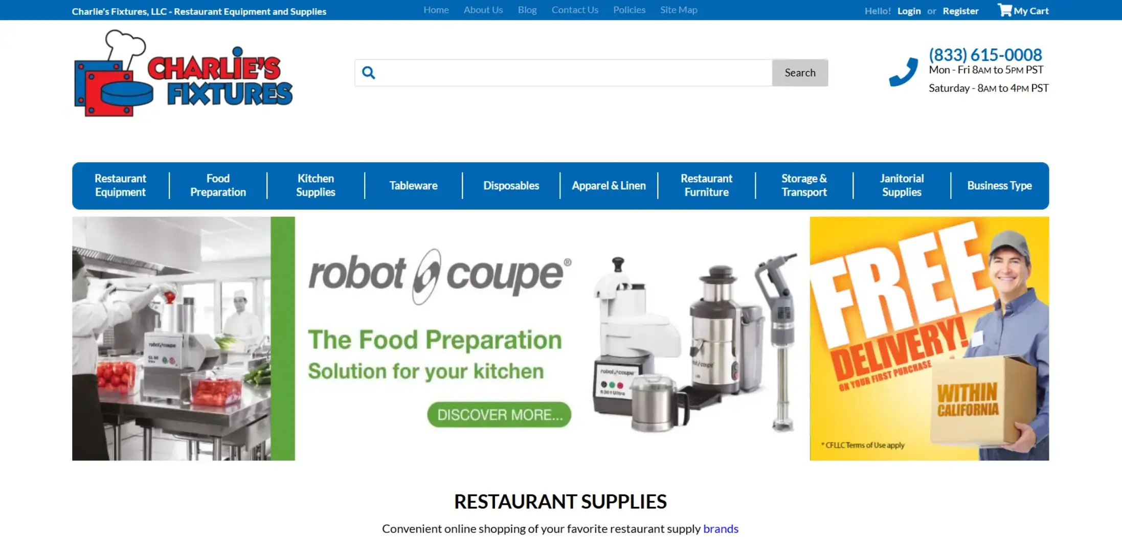 Charlie's Fixtures project screenshot